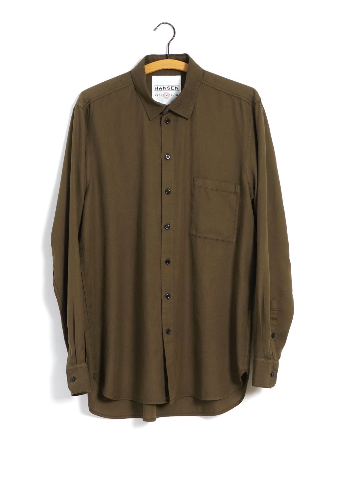 HANSEN GARMENTS - HENNING | Casual Classic Shirt | Plant - HANSEN Garments