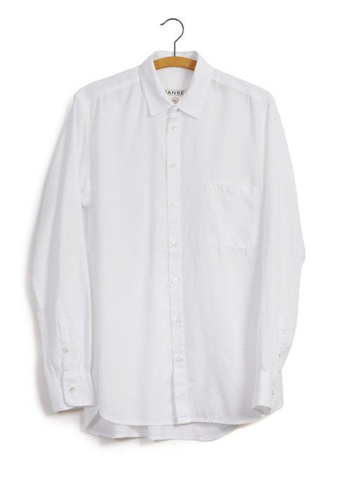 HENNING | Casual Classic Shirt | White
