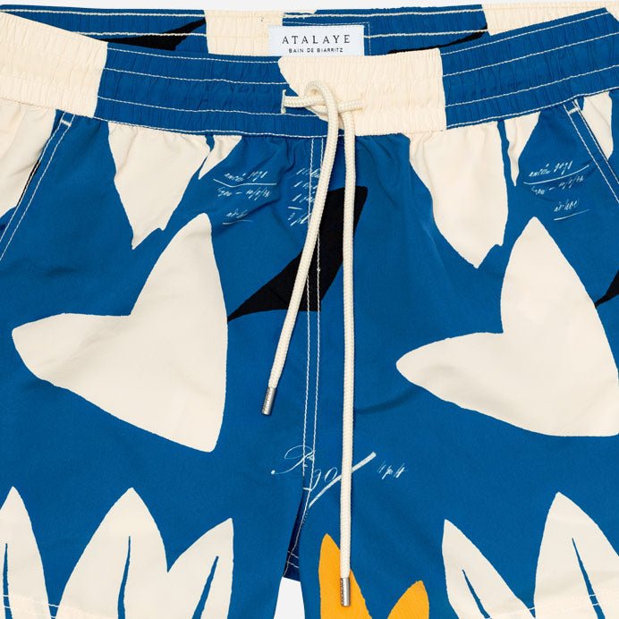 ATALAYE - ITZALA | Swim Shorts | True Blue - HANSEN Garments