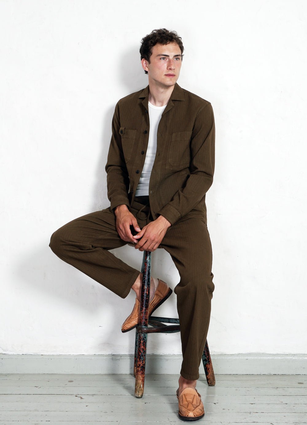 HANSEN GARMENTS - JACK | Casual Drawstring Pants | Plant - HANSEN Garments