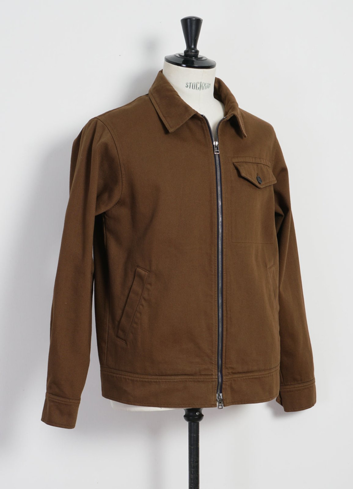 HANSEN GARMENTS - JARLE | Casual Zipper Jacket | Nut - HANSEN Garments