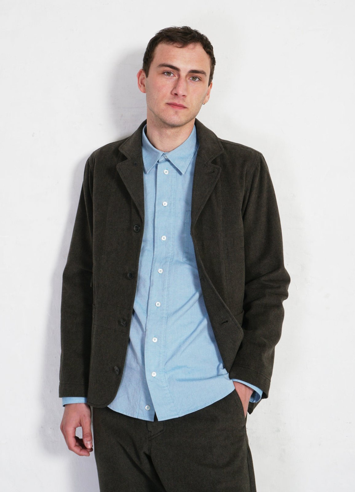 HANSEN GARMENTS - JASPER | Casual Everyday Jacket Blazer | Greenish - HANSEN Garments