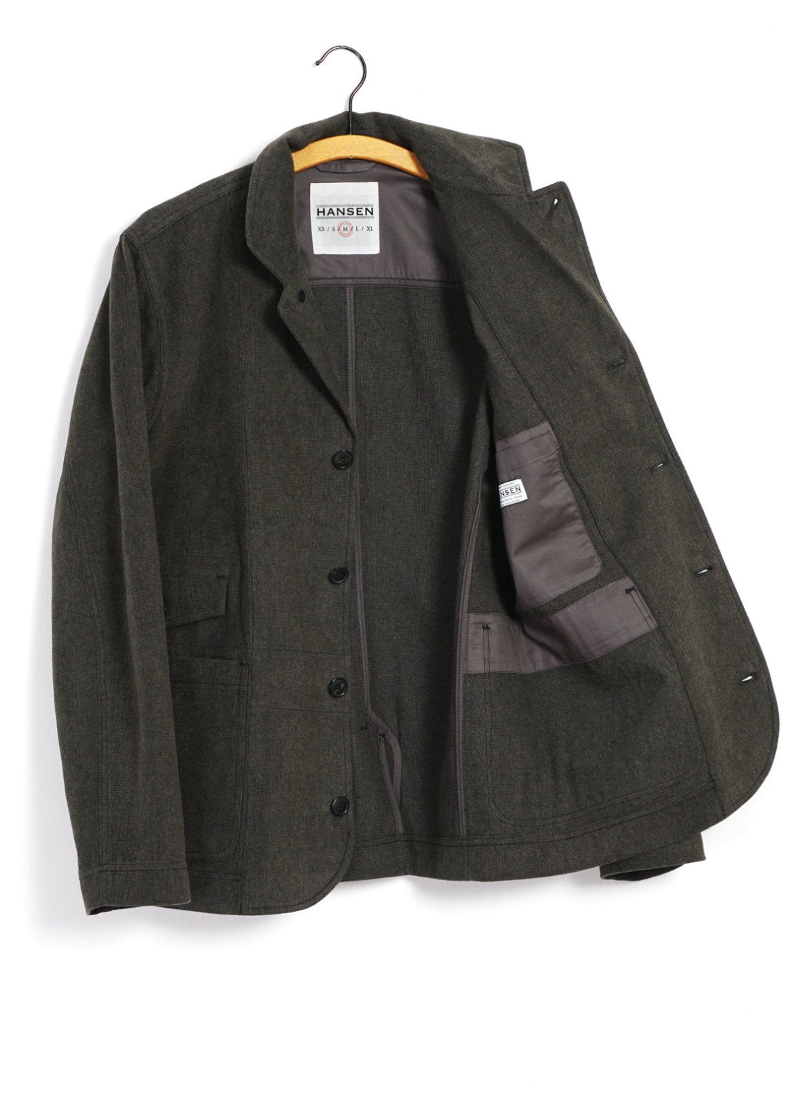 HANSEN GARMENTS - JASPER | Casual Everyday Jacket Blazer | Greenish - HANSEN Garments