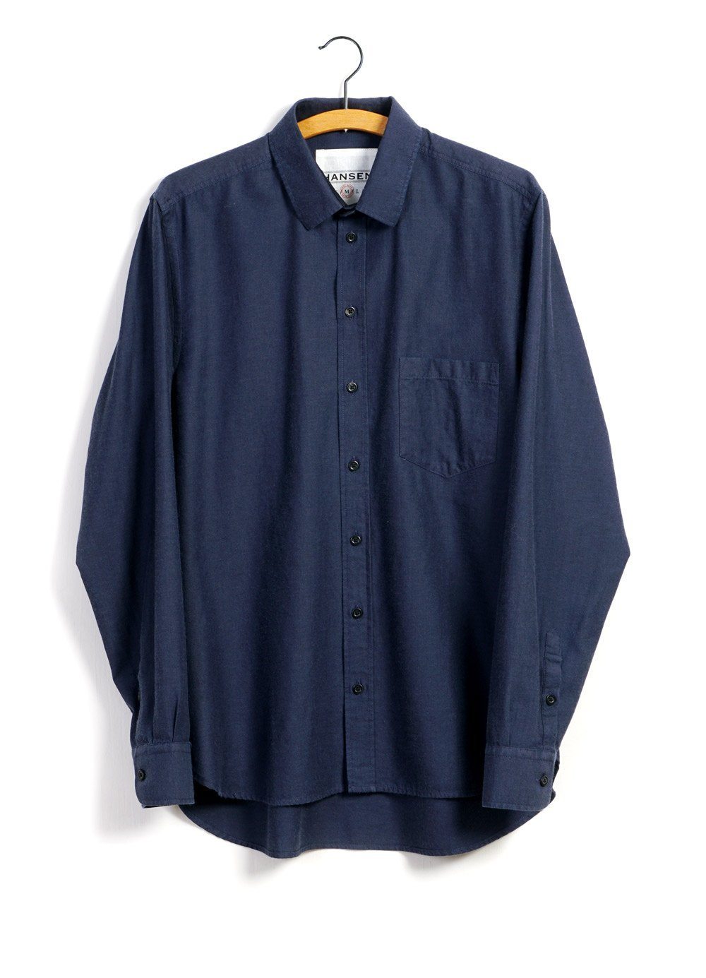HANSEN Garments - JESPER | Casual Everyday Shirt | Indigo - HANSEN Garments