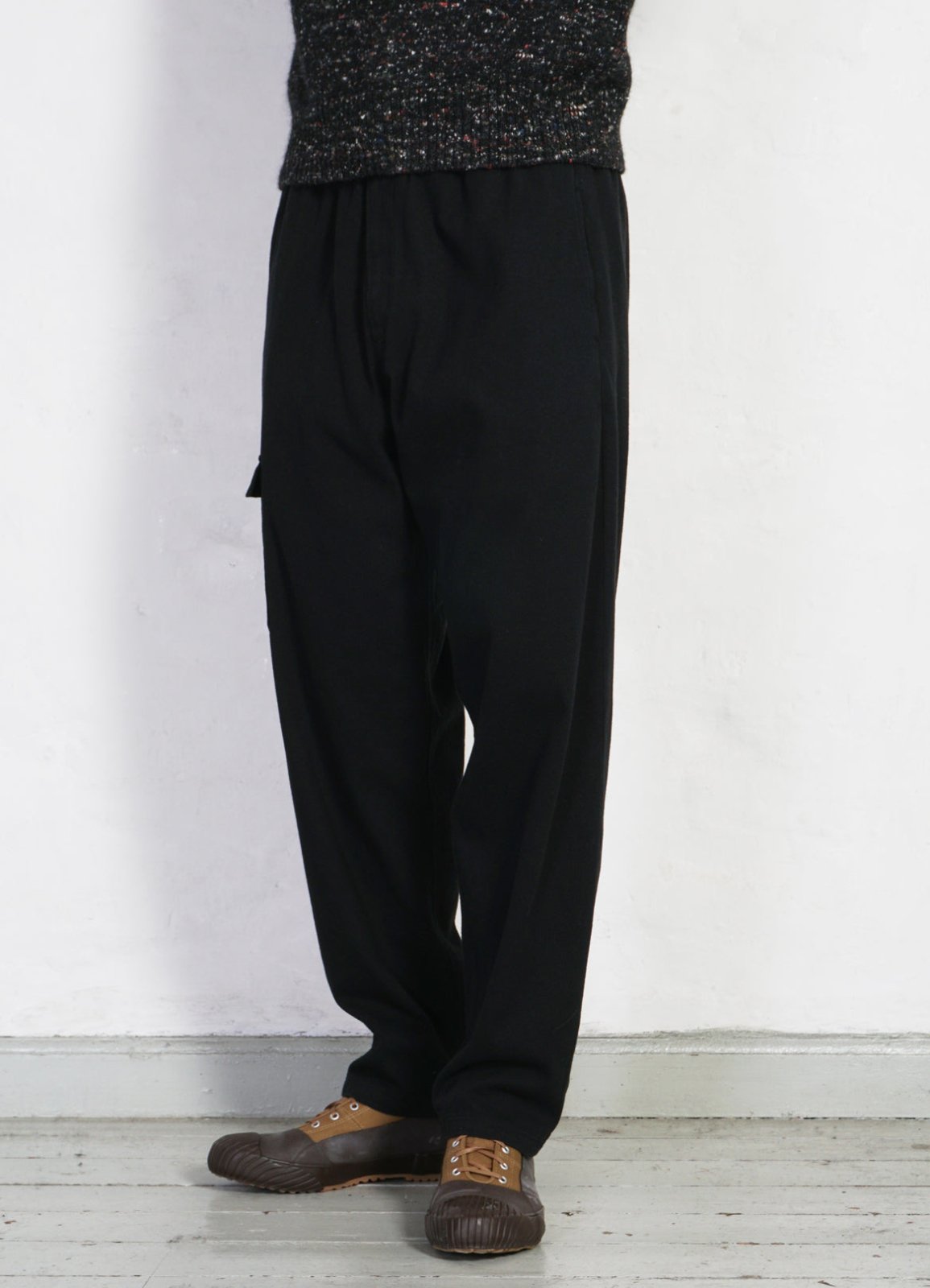 HANSEN GARMENTS - JIMMY | Casual Cargo Drawstring Pants | Black - HANSEN Garments