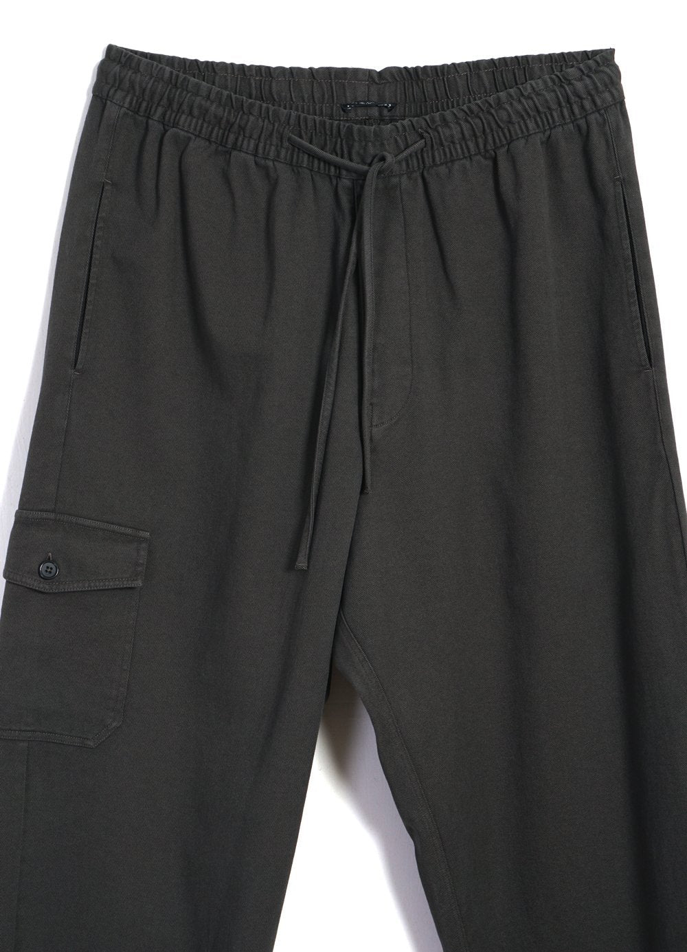 HANSEN GARMENTS - JIMMY | Casual Cargo Drawstring Pants | Dark Forest - HANSEN Garments