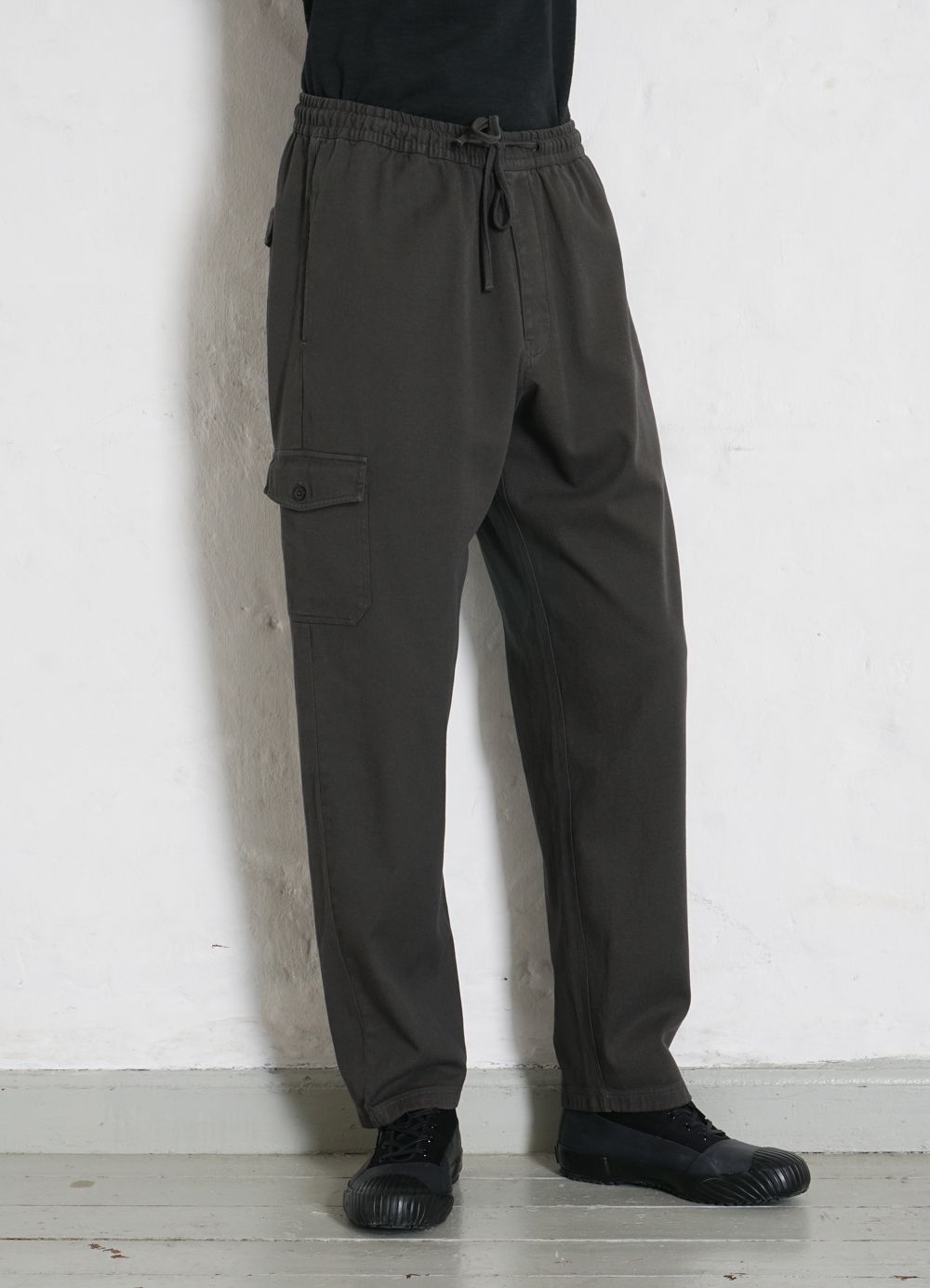 HANSEN GARMENTS - JIMMY | Casual Cargo Drawstring Pants | Dark Forest - HANSEN Garments