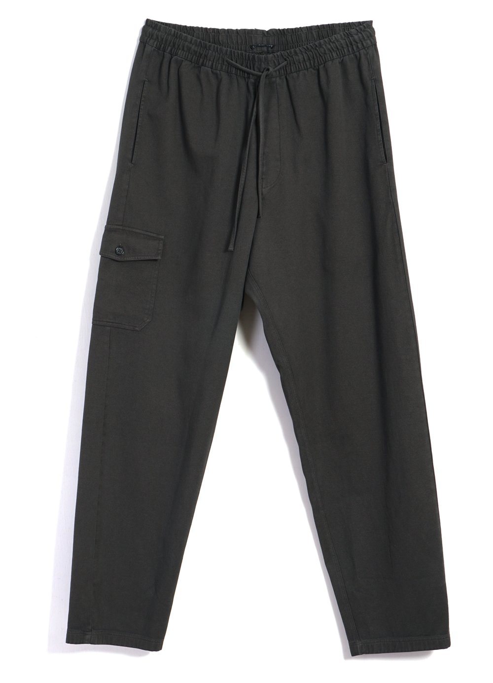 HANSEN GARMENTS - JIMMY | Casual Cargo Drawstring Pants | Dark Forest - HANSEN Garments