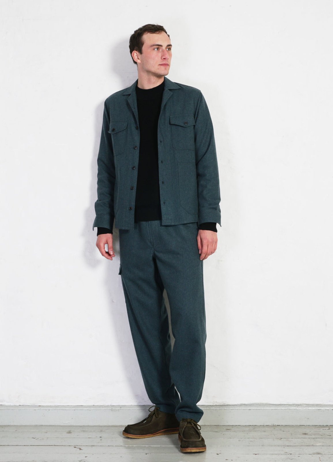 HANSEN GARMENTS - JIMMY | Casual Cargo Drawstring Pants | Moss Green - HANSEN Garments