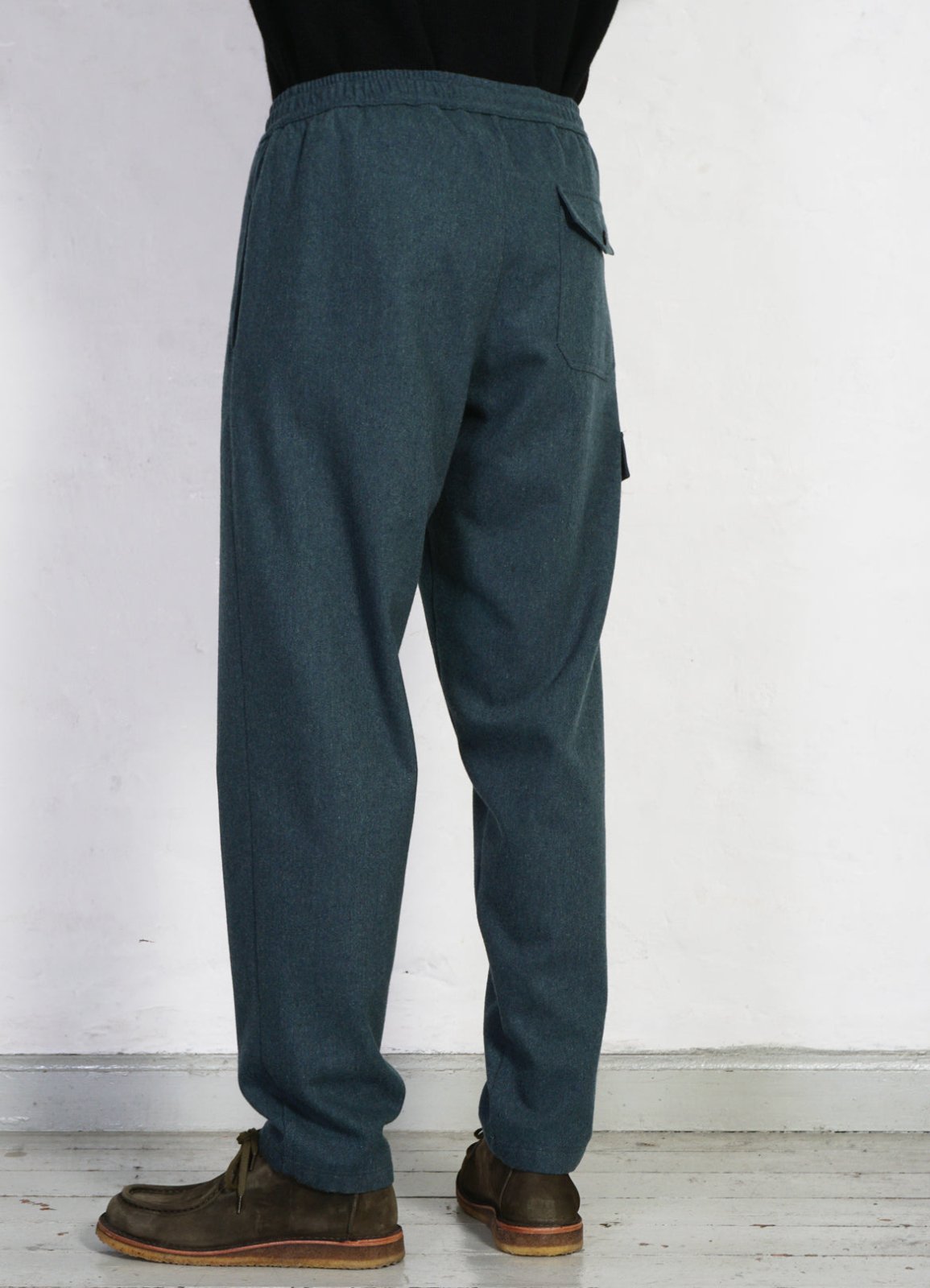 HANSEN GARMENTS - JIMMY | Casual Cargo Drawstring Pants | Moss Green - HANSEN Garments