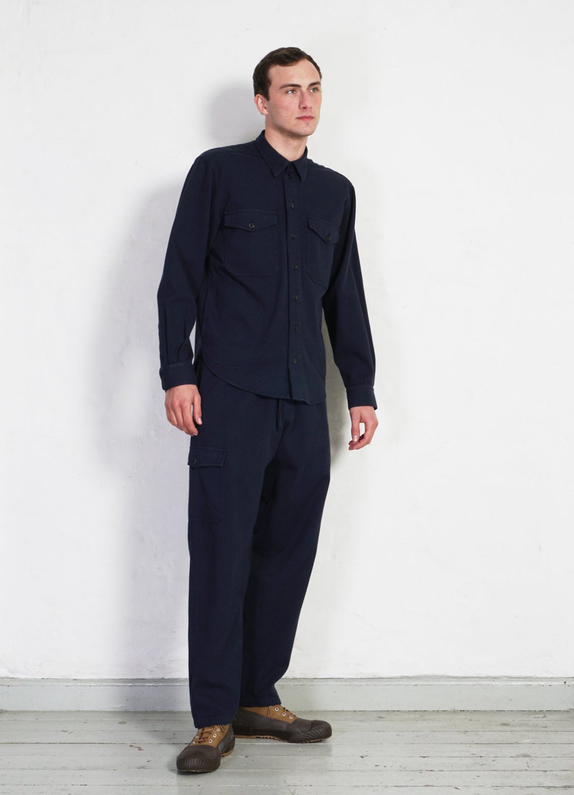 HANSEN GARMENTS - JIMMY | Casual Cargo Drawstring Pants | Navy - HANSEN Garments