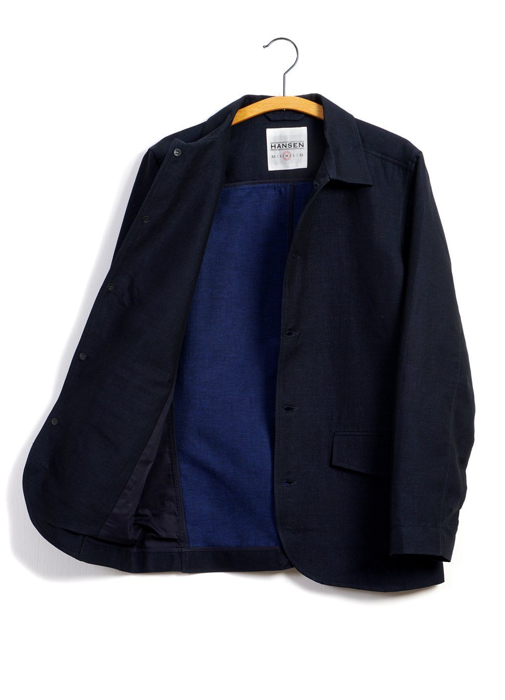 JOHANNES | Casual Blazer Jacket | 3-Tone Blue -HANSEN Garments- HANSEN Garments