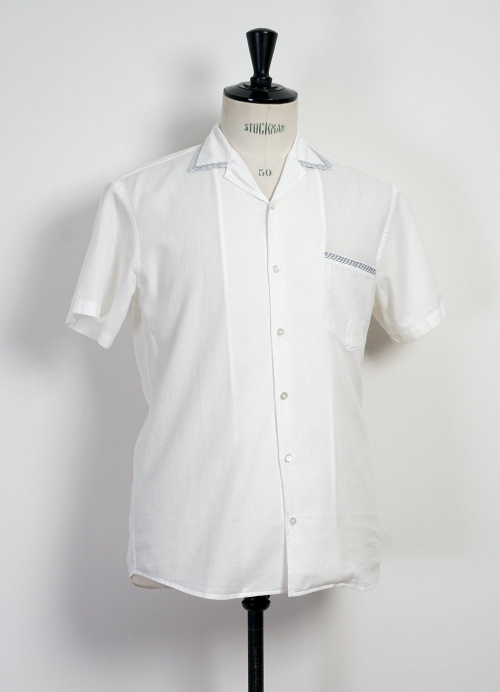 HANSEN GARMENTS - JONNY | Short Sleeve Shirt | White - HANSEN Garments