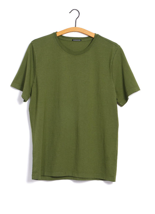 JULIAN | Crew Neck T-Shirt | Cretan Green