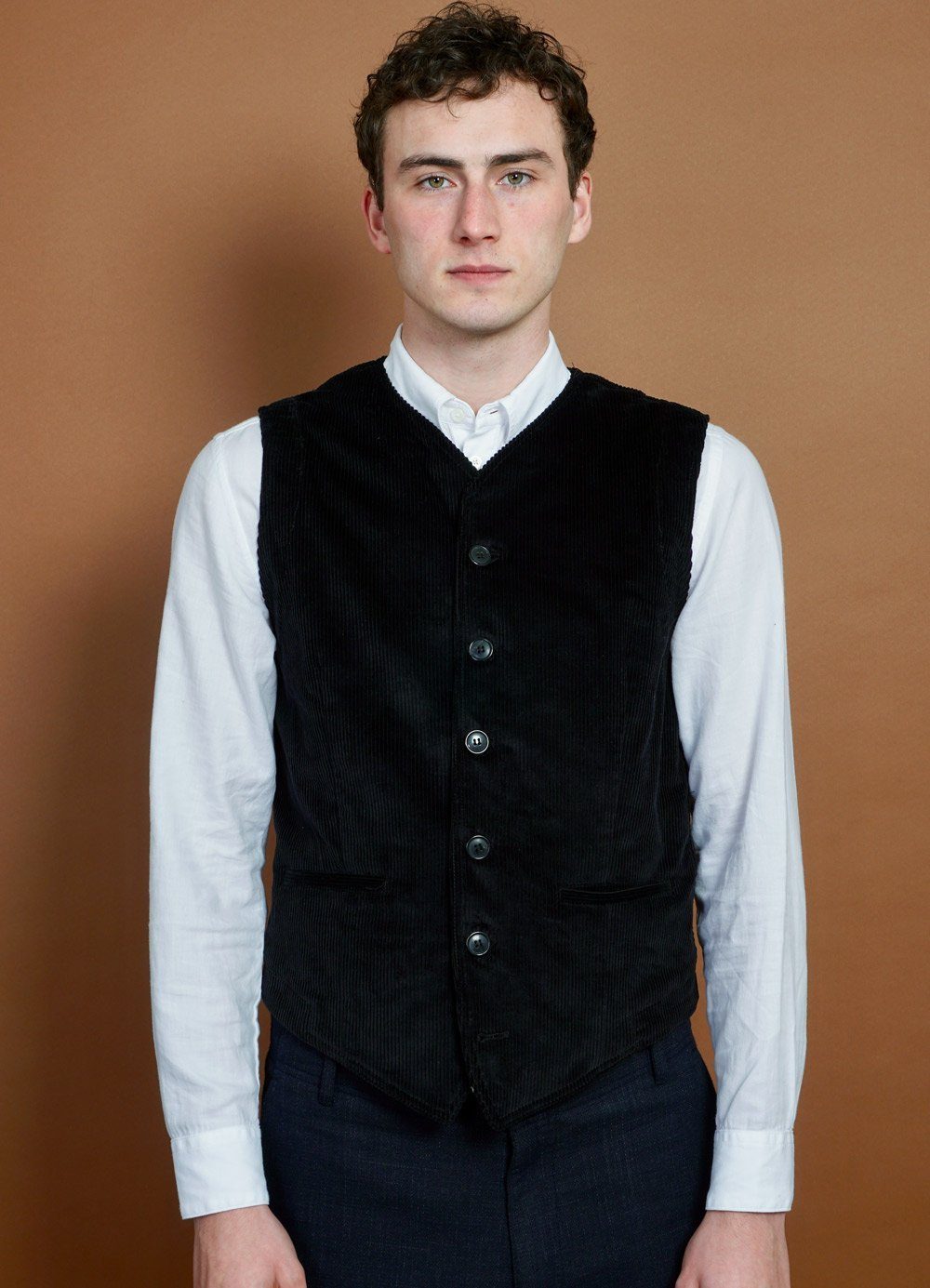 HANSEN Garments - KAJ | Casual Waistcoat | Black - HANSEN Garments