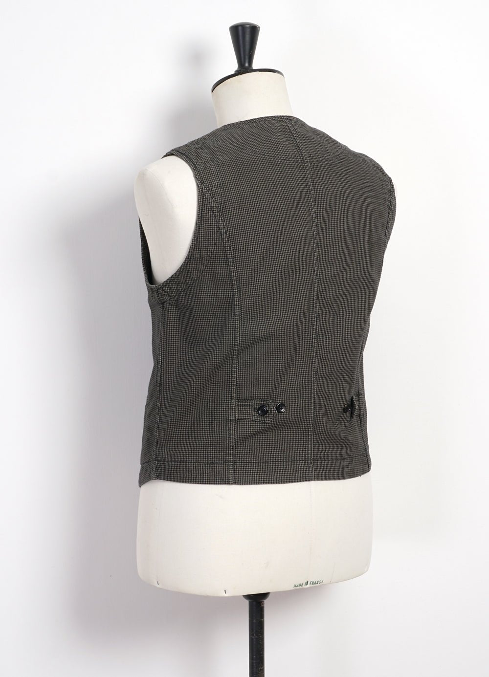 HANSEN GARMENTS - KAJ | Casual Waistcoat | Black Sand - HANSEN Garments