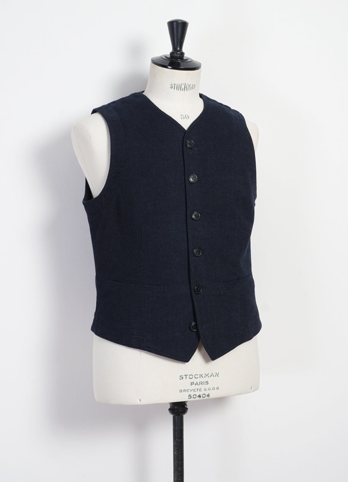 HANSEN GARMENTS - KAJ | Casual Waistcoat | Broken Blue - HANSEN Garments