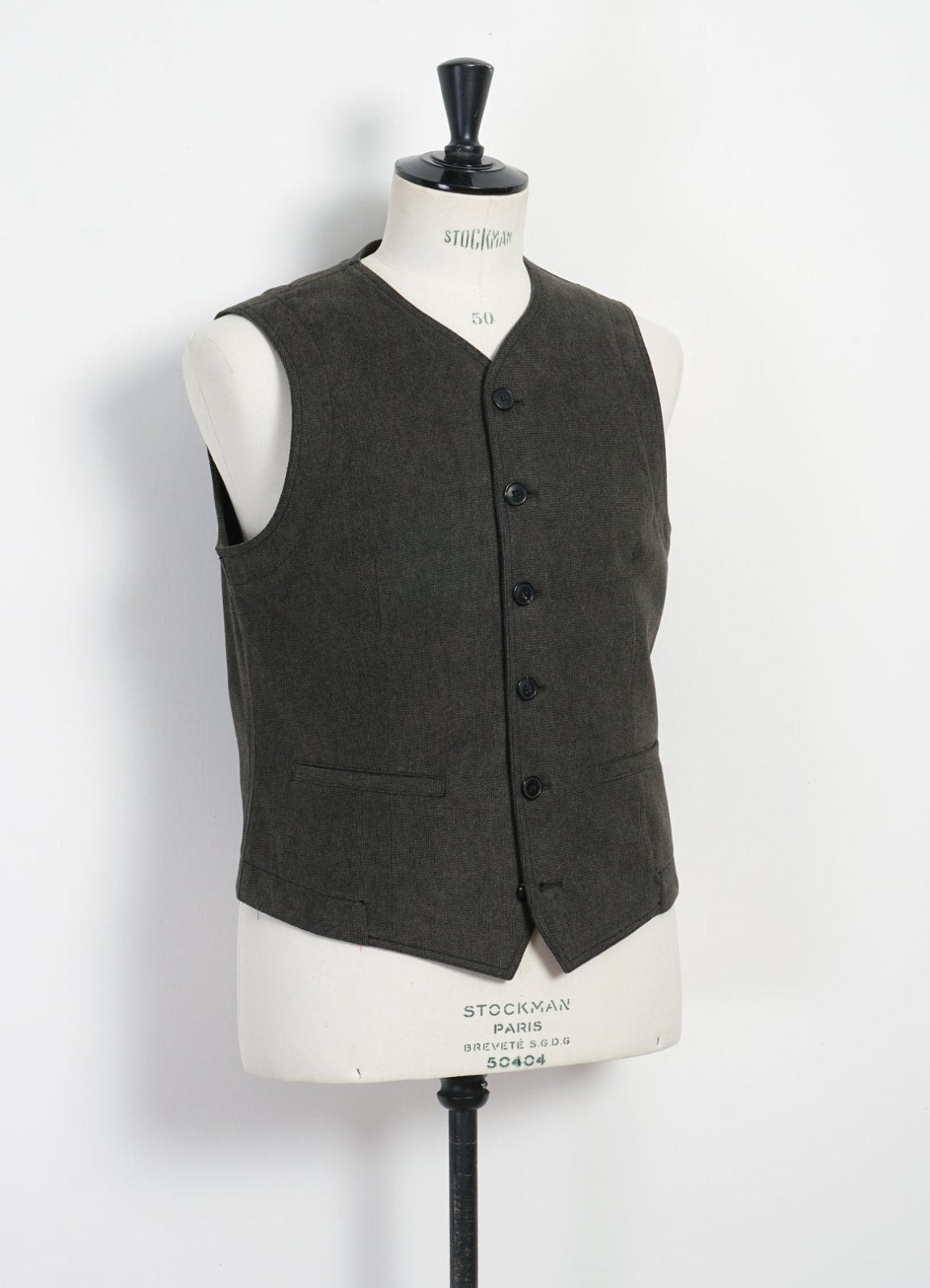 HANSEN GARMENTS - KAJ | Casual Waistcoat | Greenish - HANSEN Garments