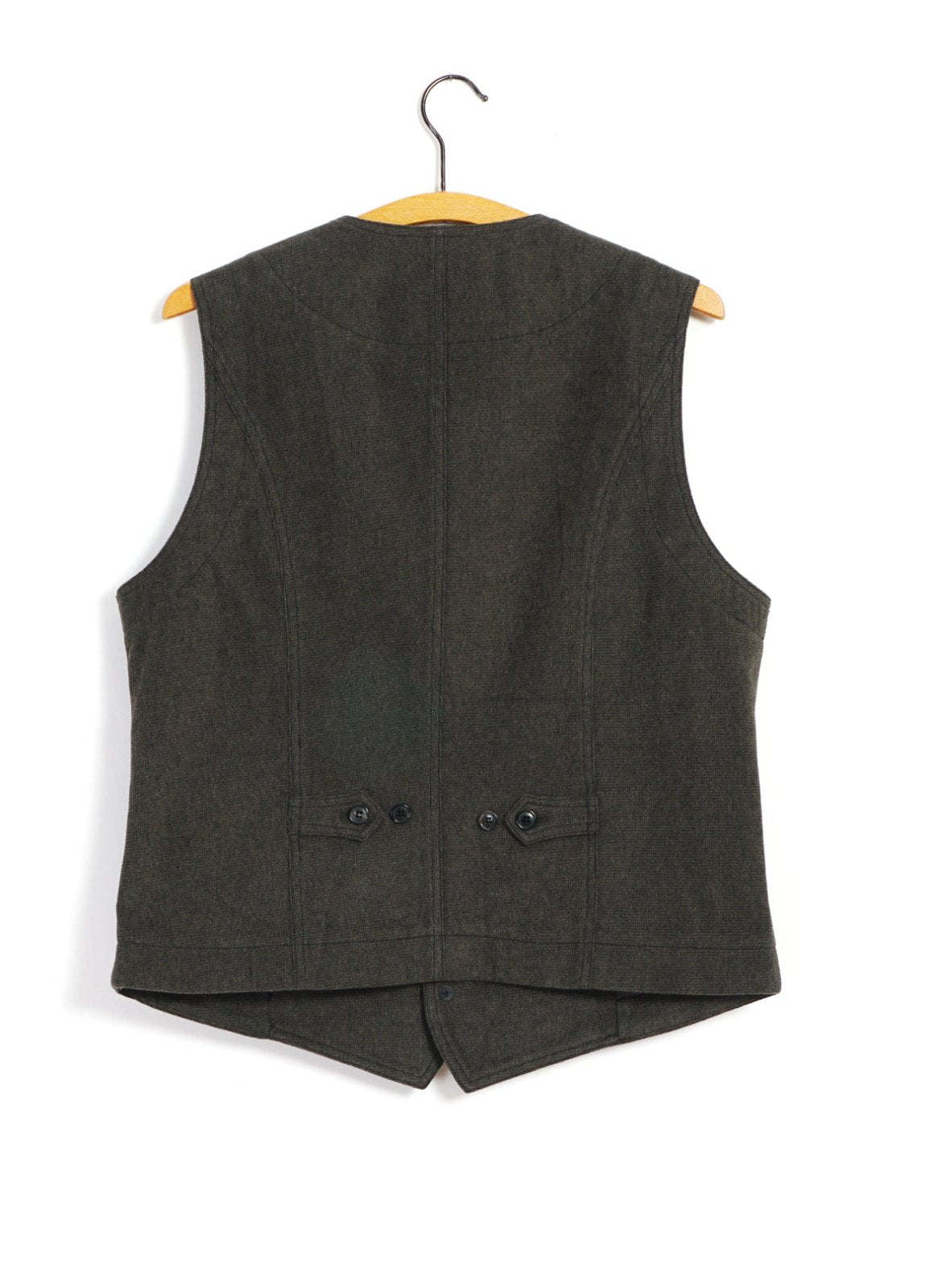 HANSEN GARMENTS - KAJ | Casual Waistcoat | Greenish - HANSEN Garments