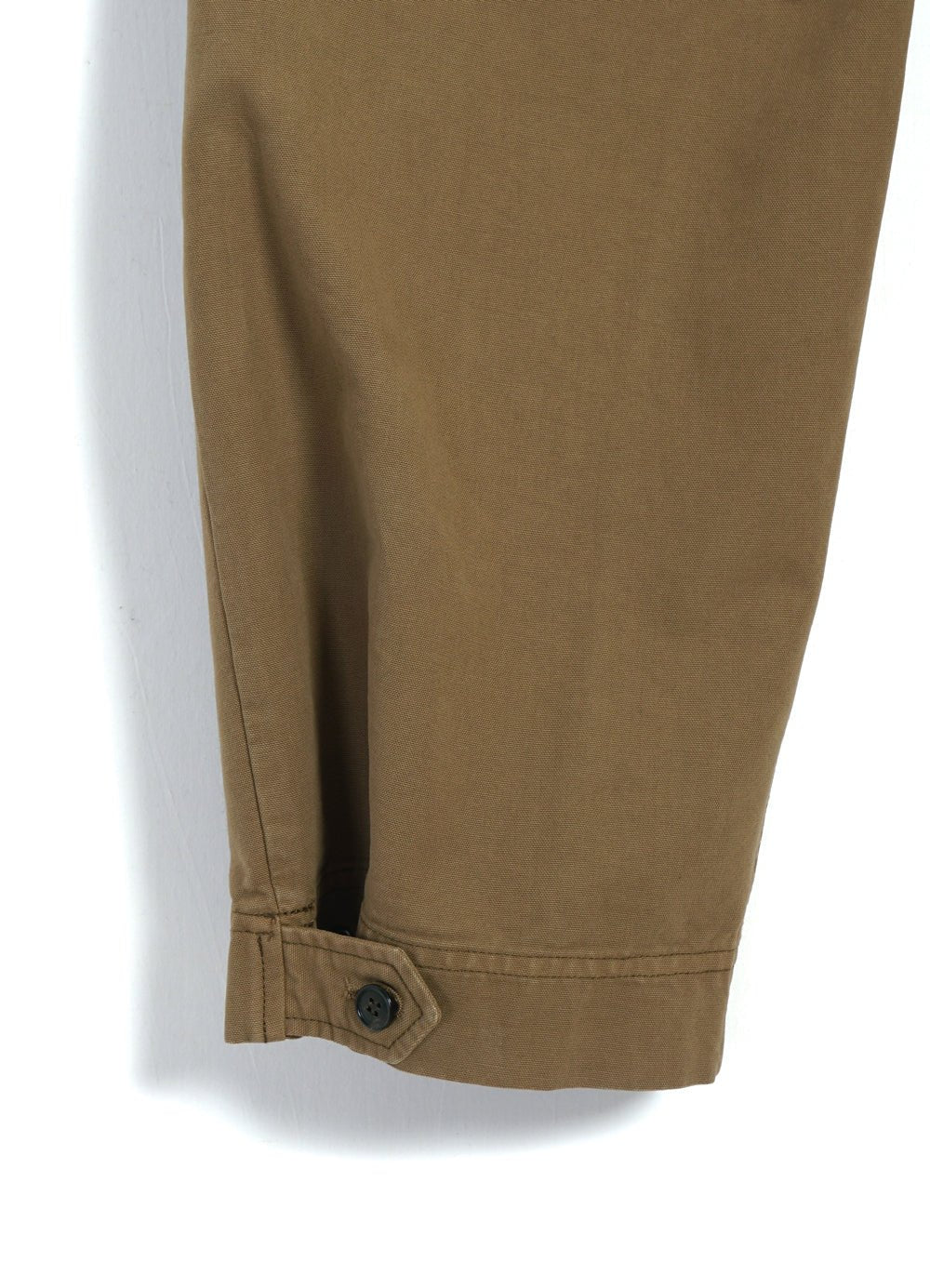 HANSEN GARMENTS - KARLO | Wide Cut Utility Trousers | Khaki - HANSEN Garments