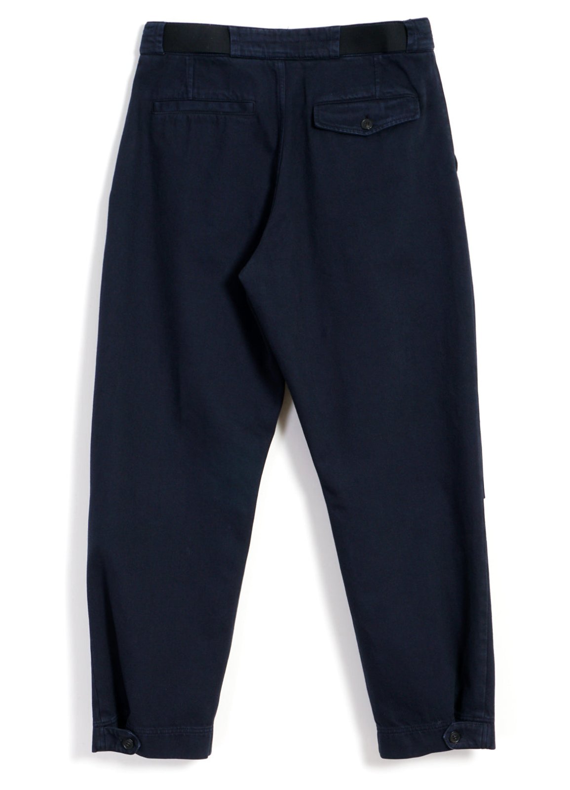 HANSEN GARMENTS - KARLO | Wide Cut Utility Trousers | Navy - HANSEN Garments