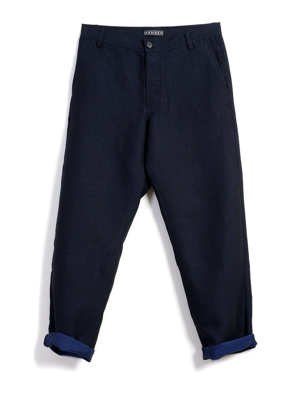 KEN | Wide Cut Trousers| 3-Tone Blue -HANSEN Garments- HANSEN Garments