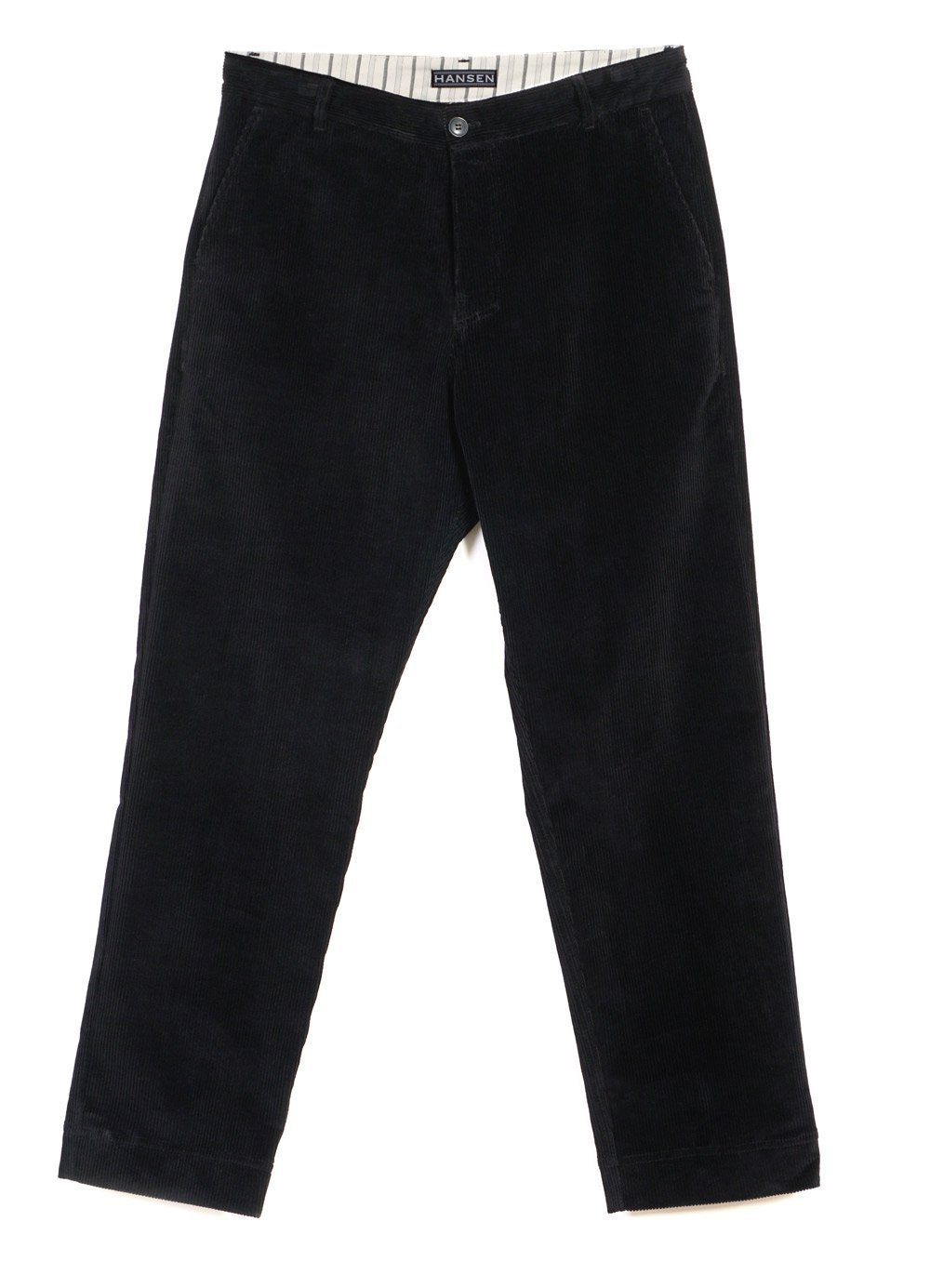 HANSEN Garments - KEN | Wide Cut Trousers | Black - HANSEN Garments