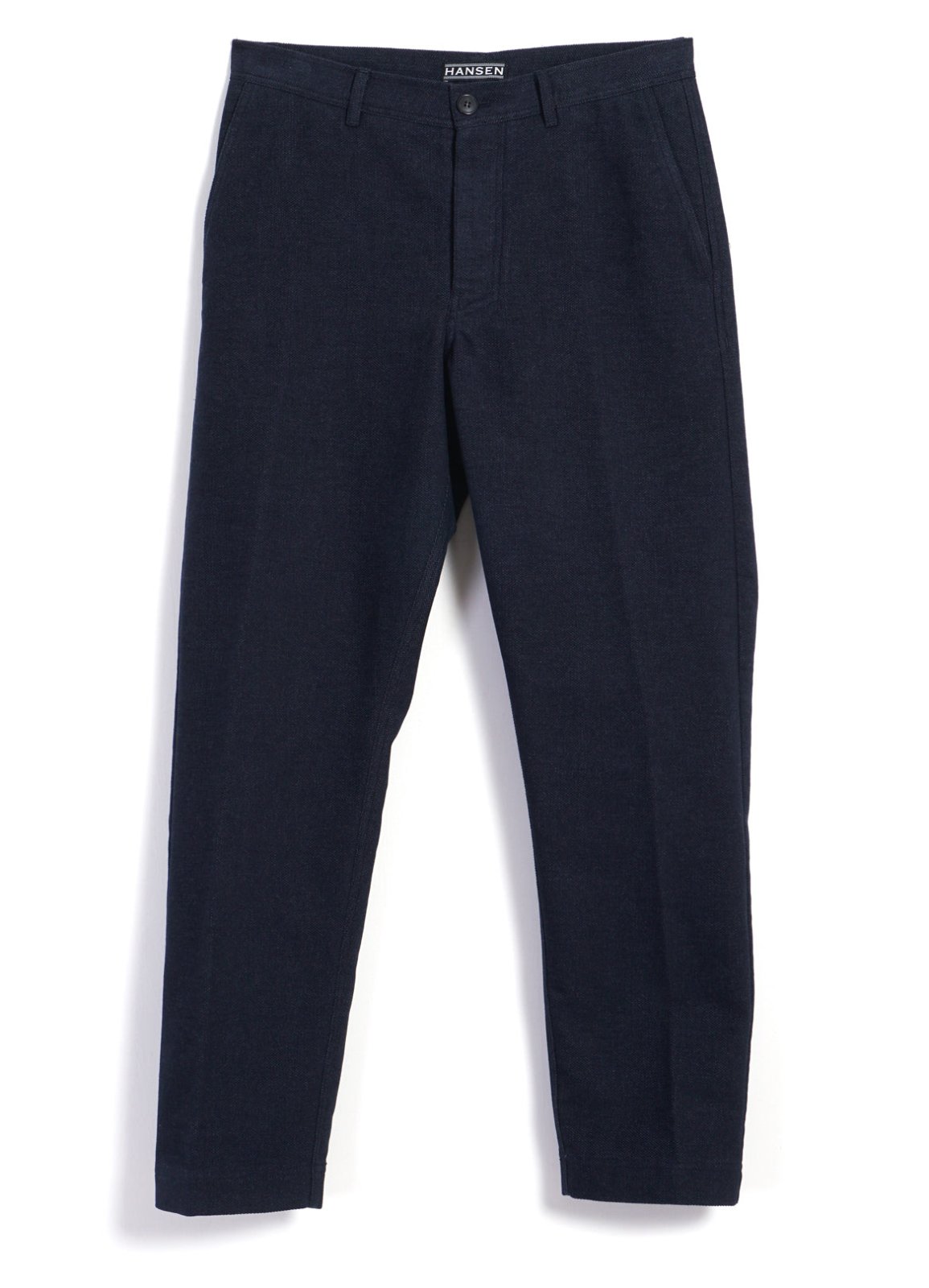 HANSEN GARMENTS - KEN | Wide Cut Trousers | Broken Blue - HANSEN Garments