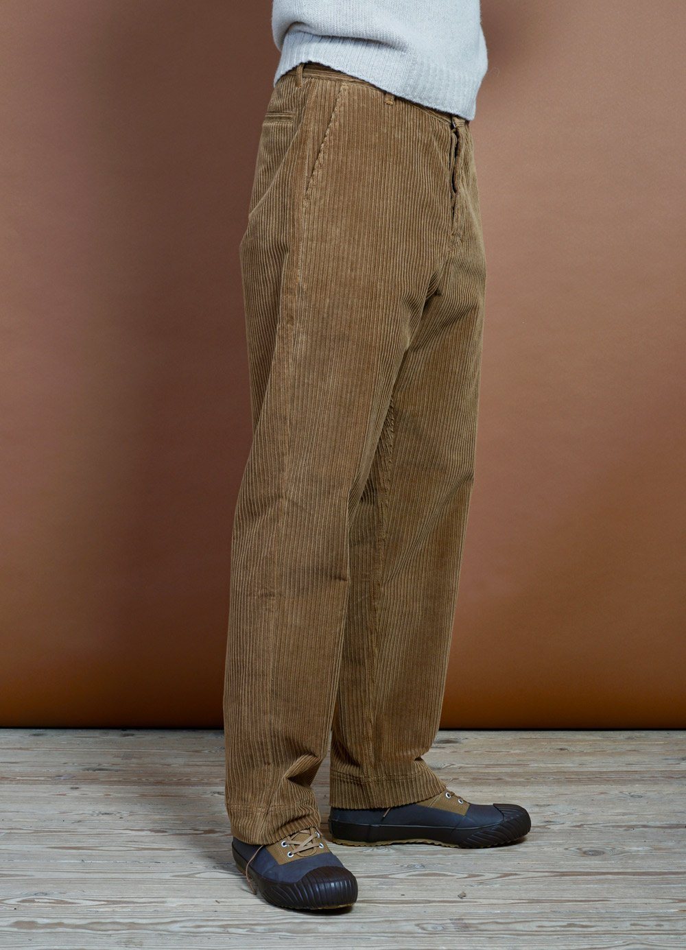 HANSEN Garments - KEN | Wide Cut Trousers | Camel - HANSEN Garments