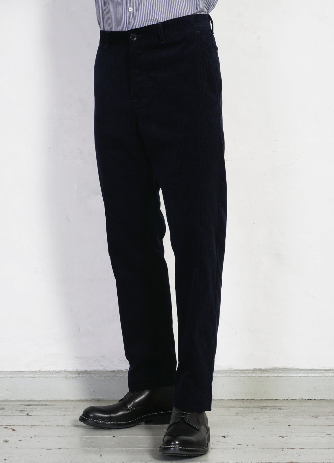 HANSEN GARMENTS - KEN | Wide Cut Trousers | Fluid Navy - HANSEN Garments