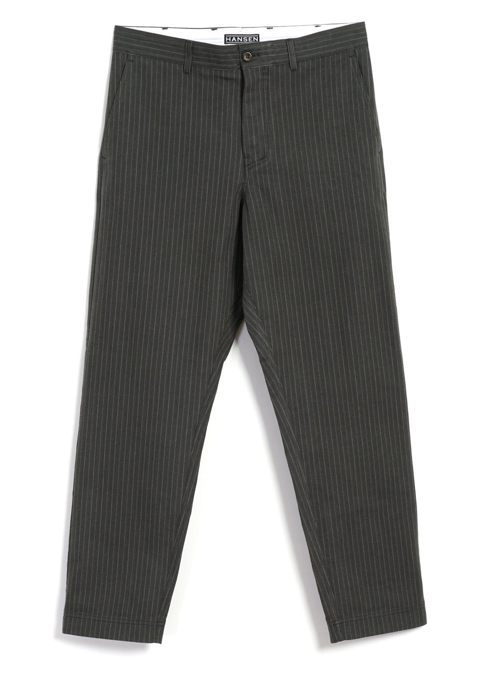 Grey Linen Pant With Pocket Detail - Bottoms - Terra Cotta Gorge Co.