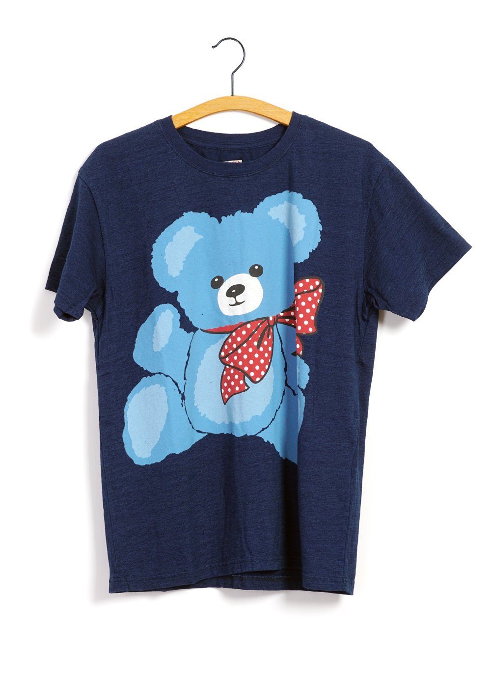 Kapital - KOUNTRY | BLUE BEAR | Jersey Crew T | Indigo - HANSEN Garments