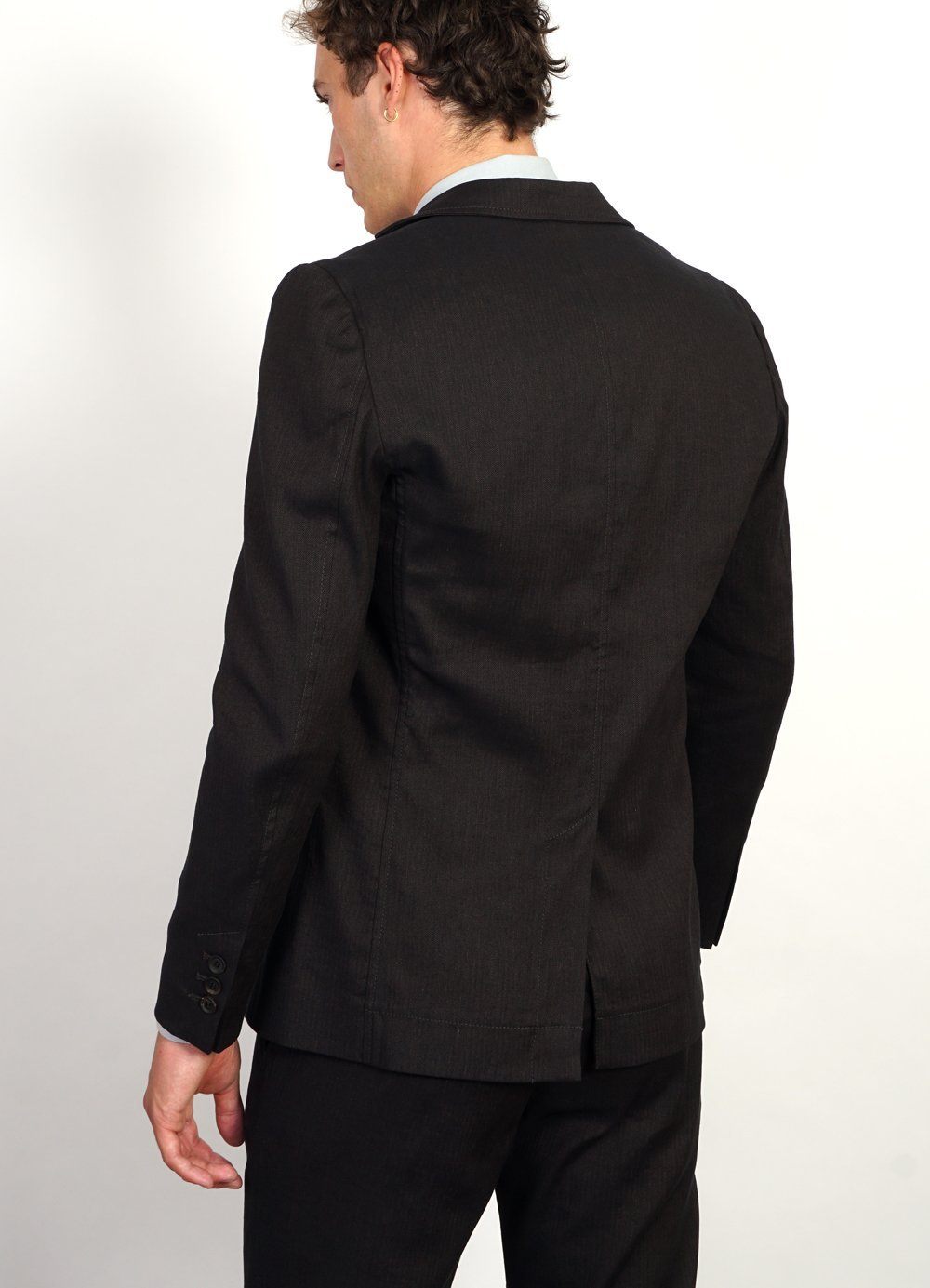 KRISTIAN | Two Button Blazer | Coffee Melange -HANSEN Garments- HANSEN Garments