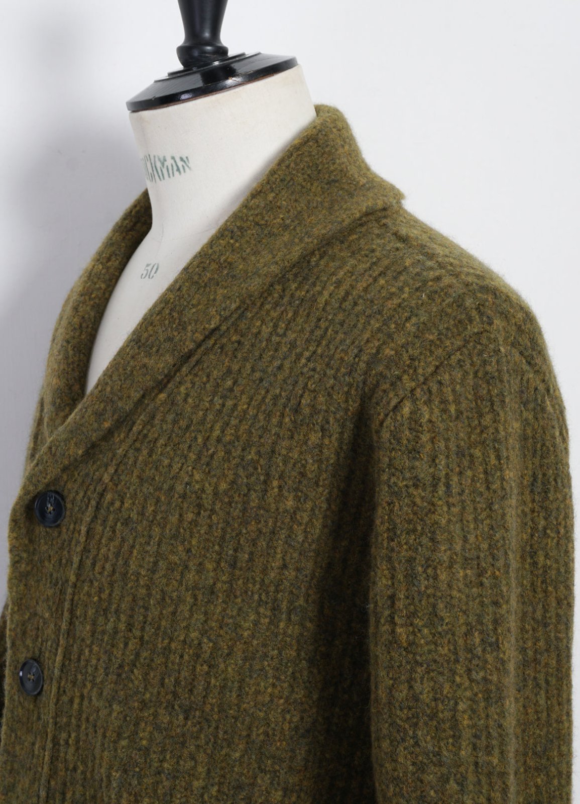 HANSEN GARMENTS - LARSEN | Shawl Collar Cardigan | Garden - HANSEN Garments