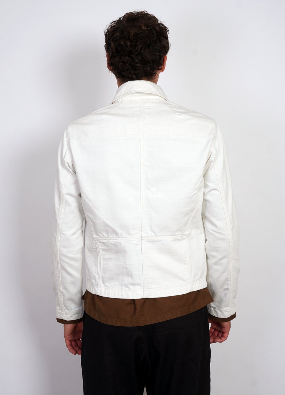 LAUST | Casual Work Jacket | Ecru -HANSEN Garments- HANSEN Garments