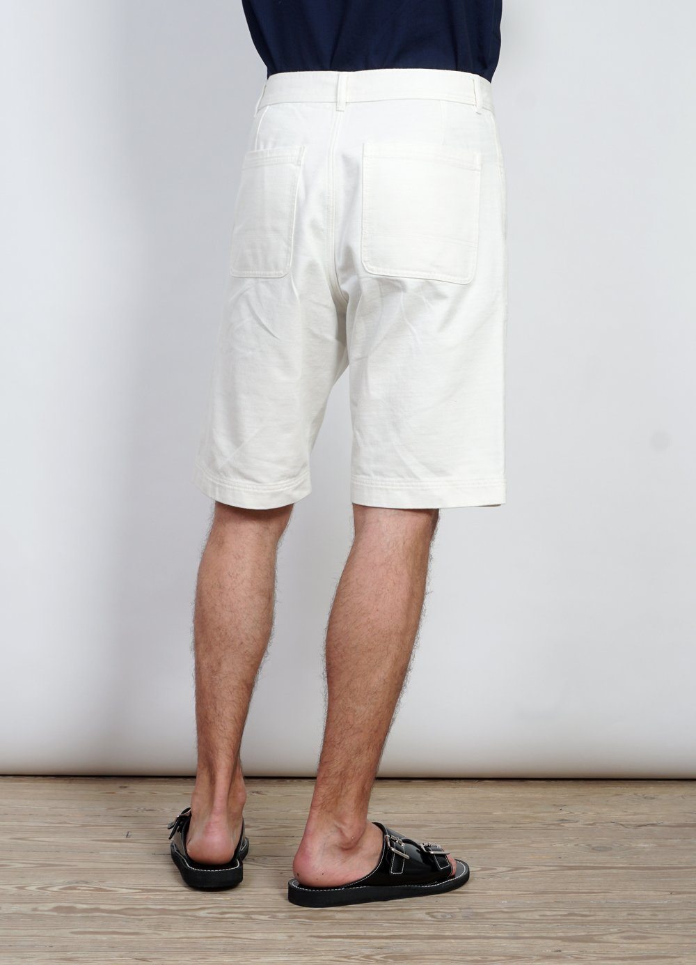 LENNY | Casual Work Shorts | Ecru -HANSEN Garments- HANSEN Garments