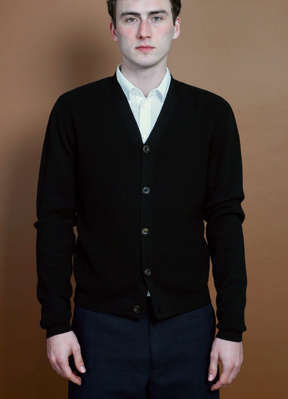 HANSEN Garments - LEON | Knitted Cardigan | Black - HANSEN Garments
