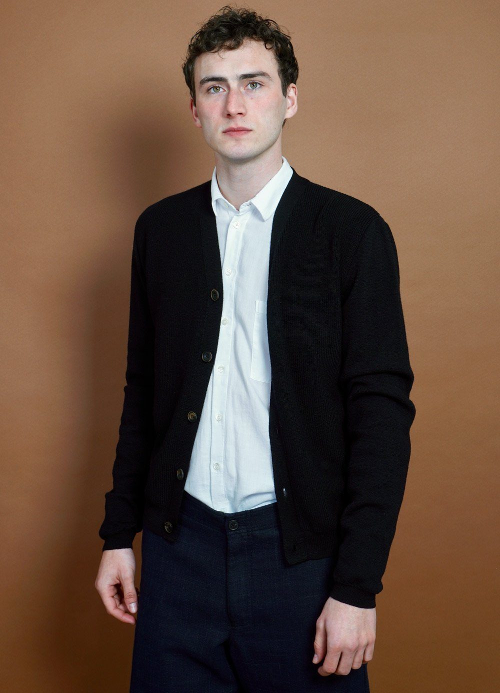 HANSEN Garments - LEON | Knitted Cardigan | Black - HANSEN Garments