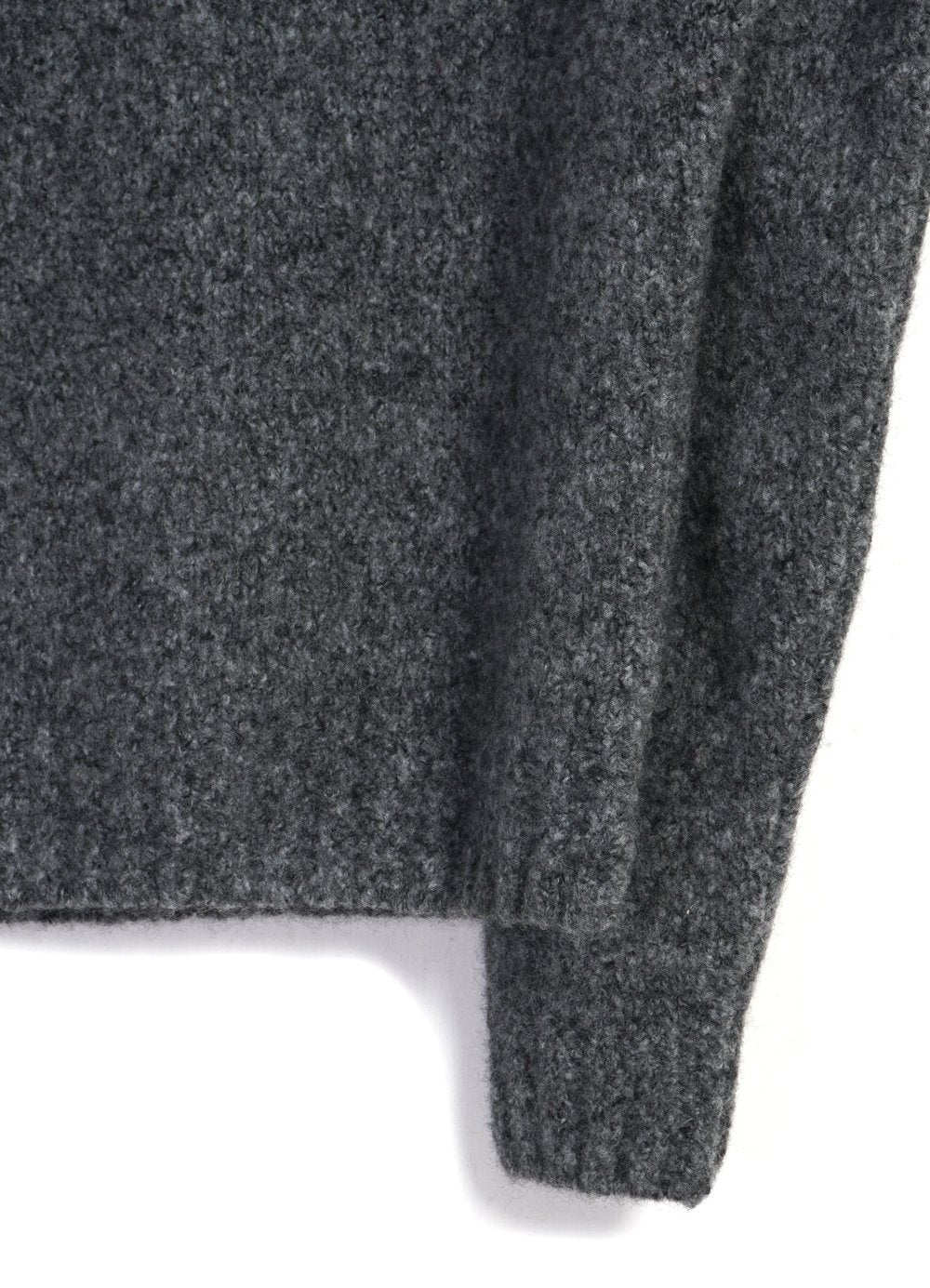 HANSEN GARMENTS - LEONARD | Knitted Crew Neck Sweater | Ashes - HANSEN Garments