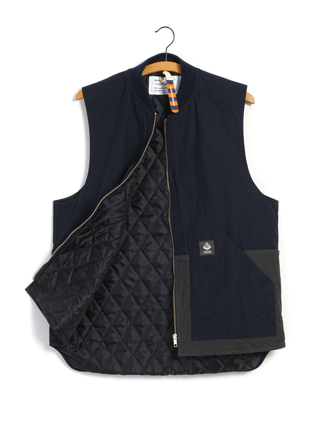 MOUNTAIN RESEARCH - LOGGER'S VEST | Navy - HANSEN Garments