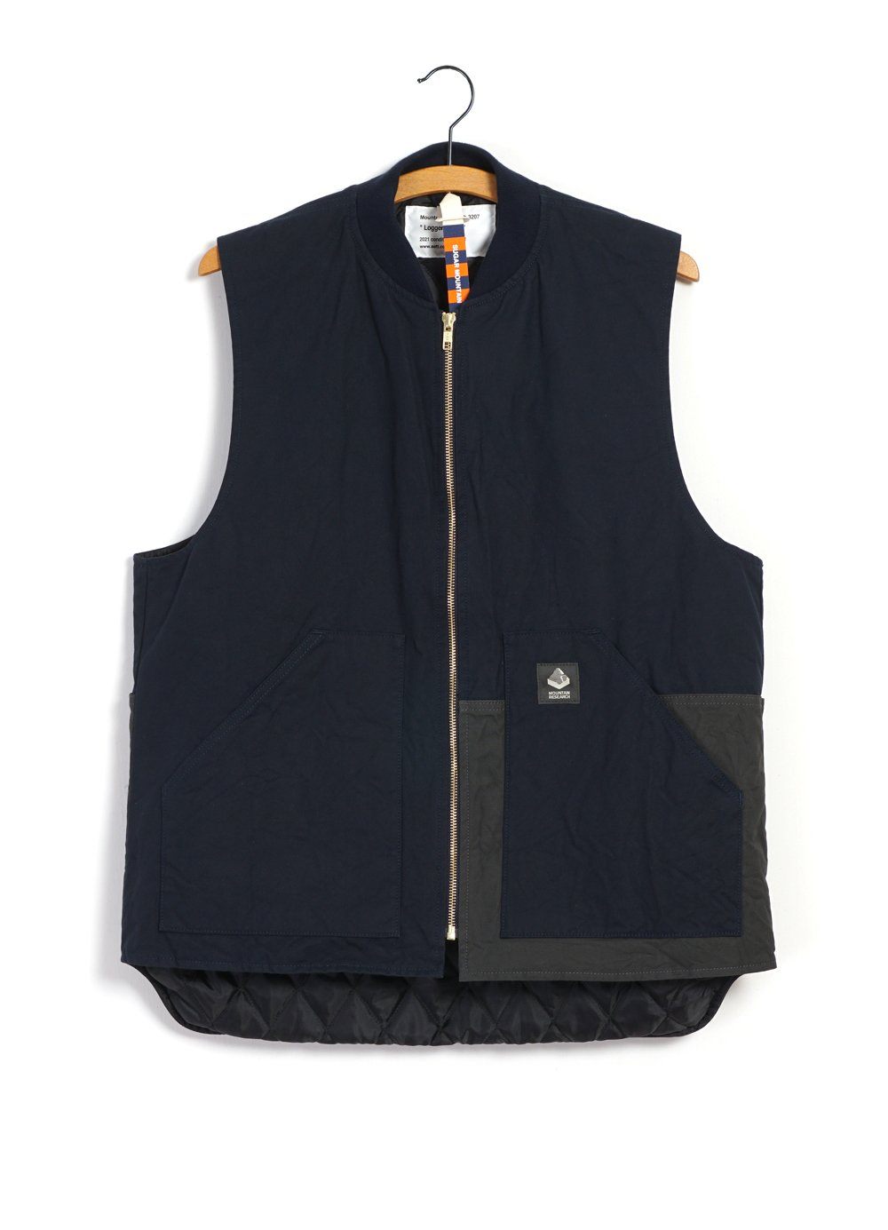 MOUNTAIN RESEARCH - LOGGER'S VEST | Navy - HANSEN Garments