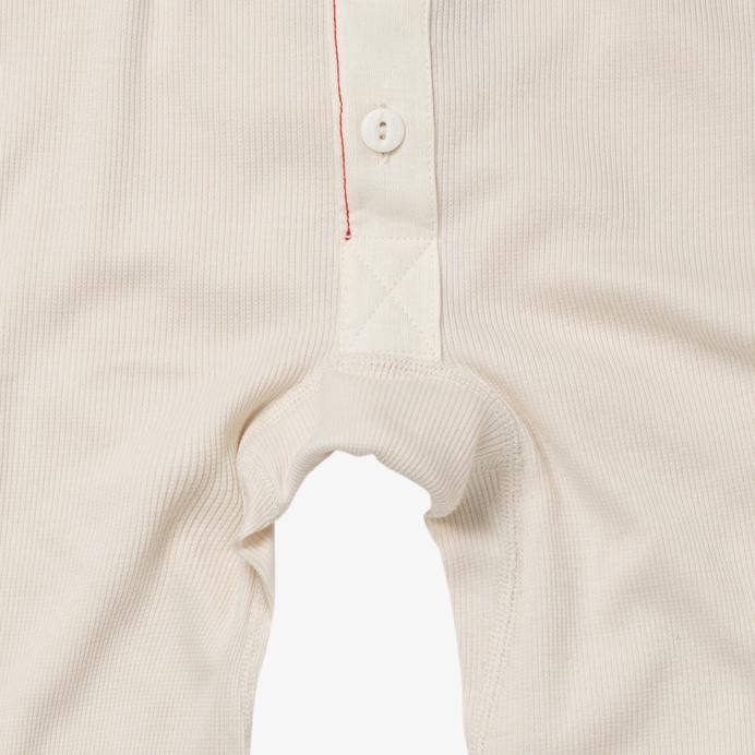 HEMEN BIARRITZ - LONGJON | Organic Long John | Stone - HANSEN Garments