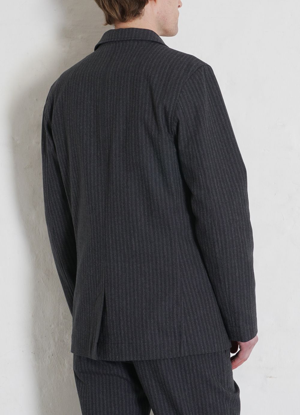 HANSEN GARMENTS - LUKAS | Blazer Jacket | Grey Pin - HANSEN Garments