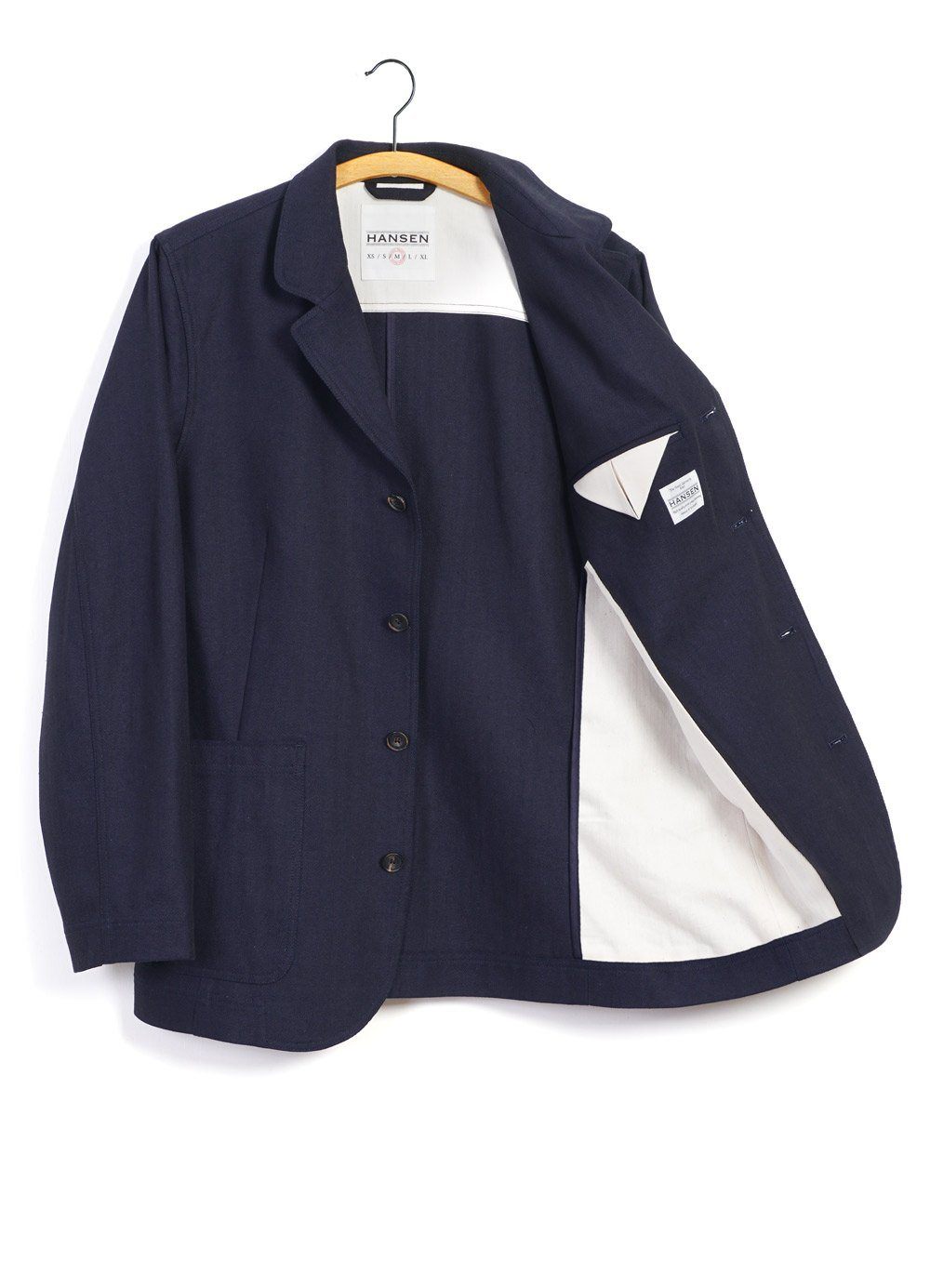 HANSEN GARMENTS - LUKAS | Casual Blazer | Indigo - HANSEN Garments