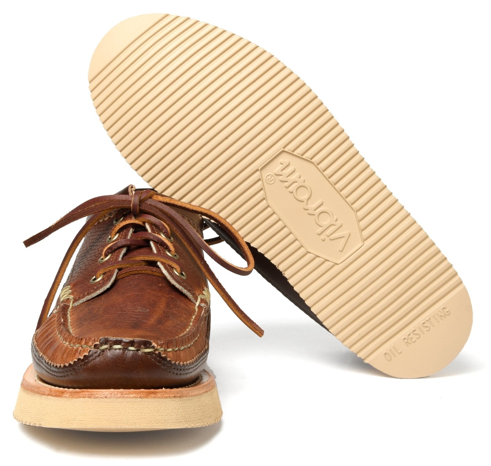 Yuketen - MAINE GUIDE OX DB w/2021 | Moccasin Shoe | CP Brown/G Brown - HANSEN Garments