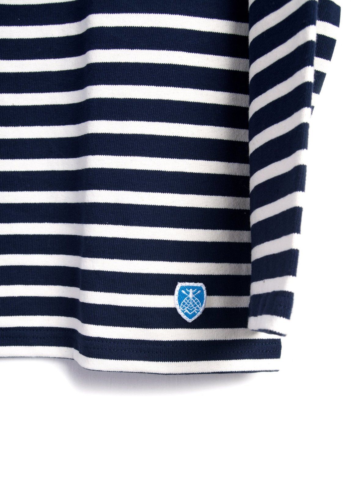 MARINE NATIONALE | Striped T-shirt | Marine Ecru | €80 -ORCIVAL- HANSEN Garments