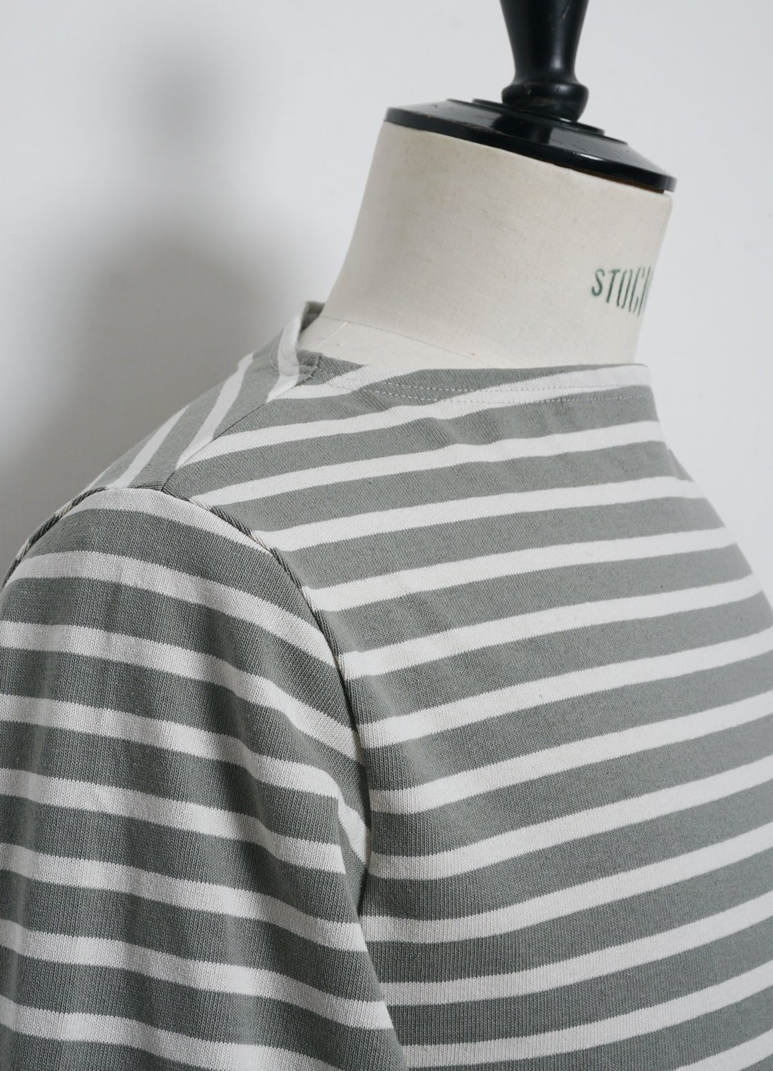 ORCIVAL - MARINE NATIONALE | Striped T-shirt | Quartz Gypsum - HANSEN Garments