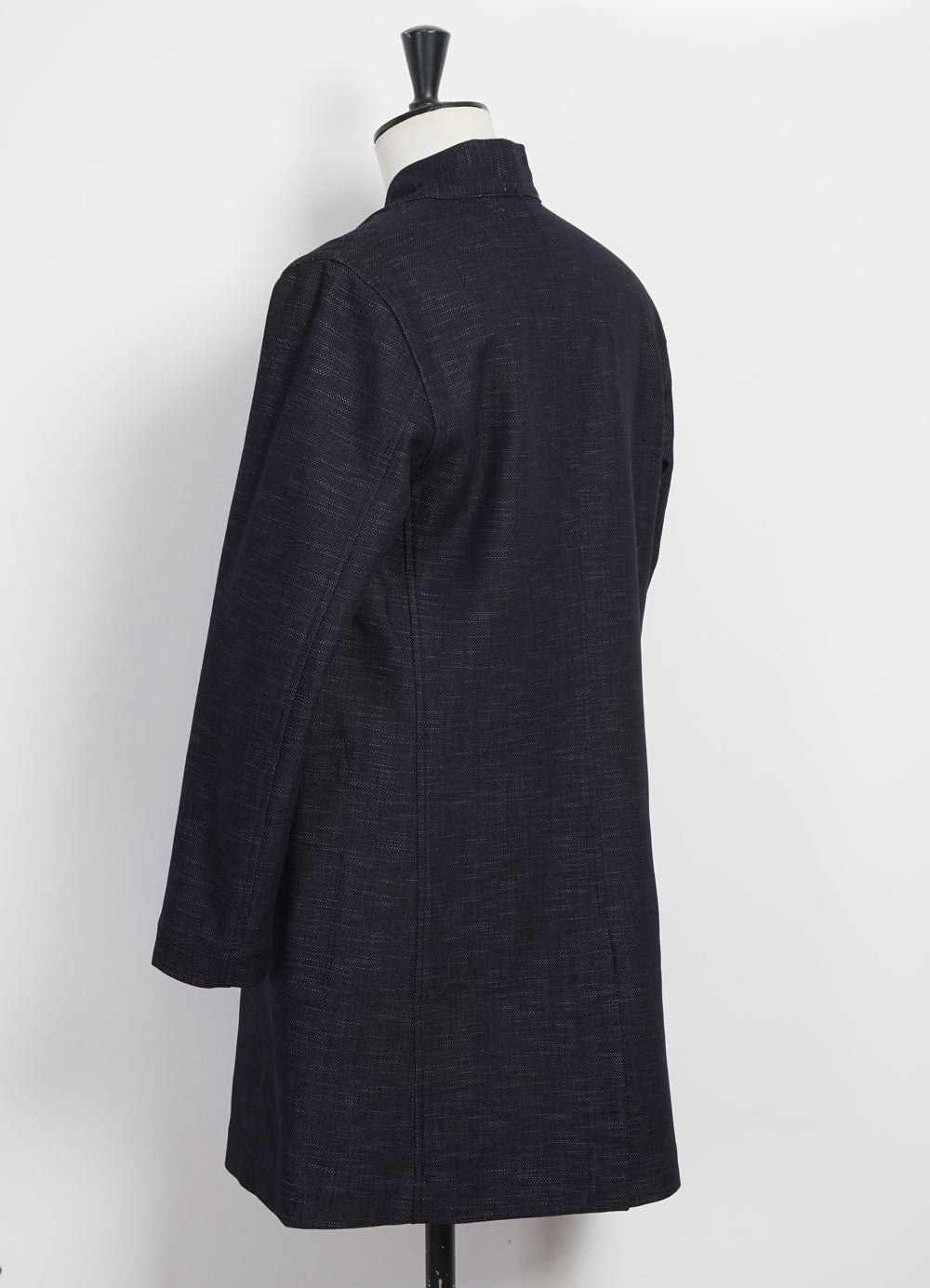 HANSEN GARMENTS - MIKAEL | Denim Like Scarecrow’s Coat | True Blue - HANSEN Garments