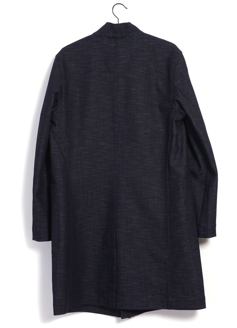 HANSEN GARMENTS - MIKAEL | Denim Like Scarecrow’s Coat | True Blue - HANSEN Garments