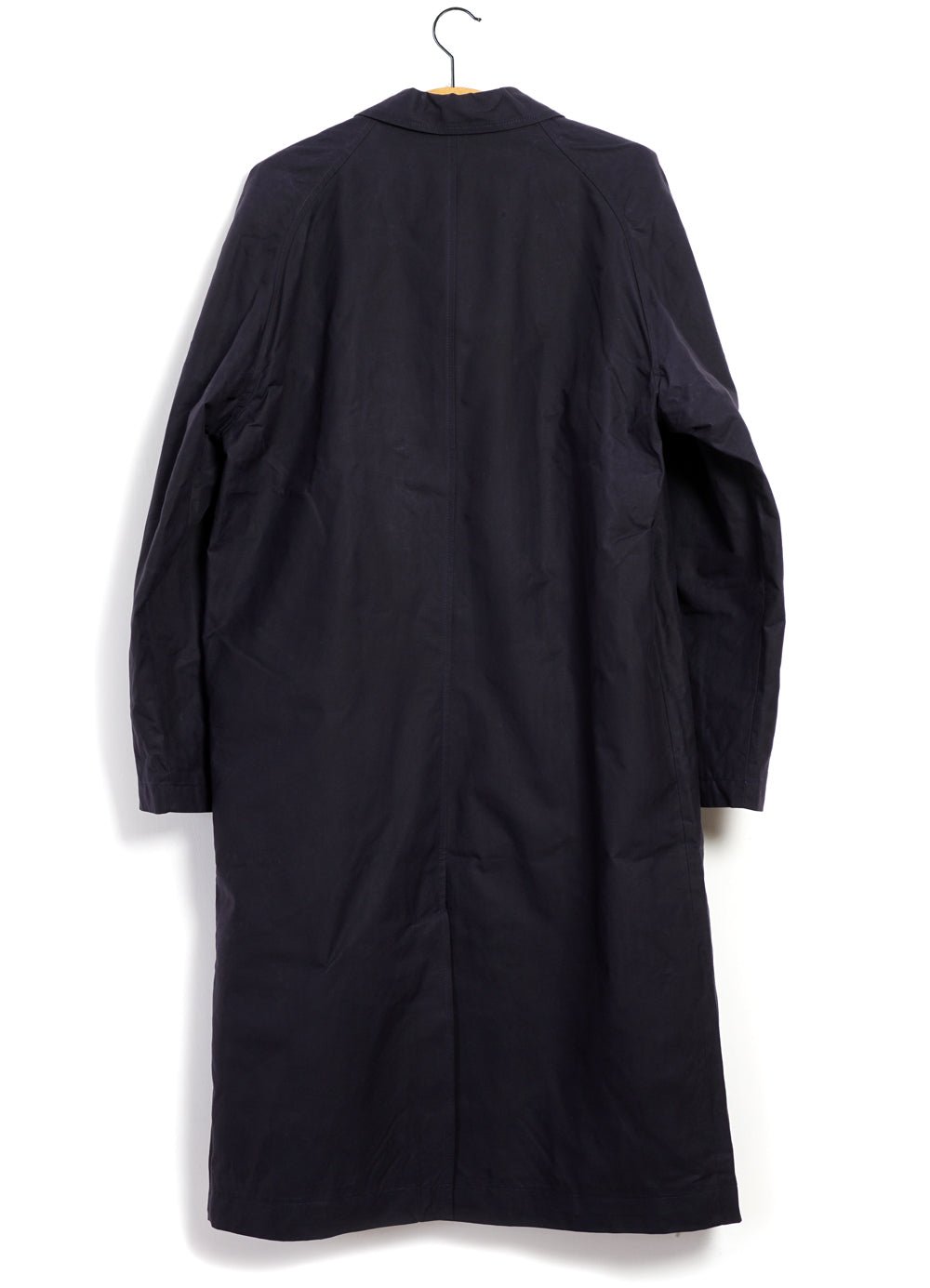 HANSEN GARMENTS - MORTEN | Long Windbreaker Coat | Deep Sea - HANSEN Garments